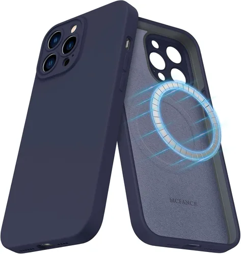 Miniatura 73 de Funda de silicona con soporte para iPhone 17 Pro [compatible con MagSafe] [Protección completa de la cámara] (6.3 pulgadas 2025), fundas de teléfono