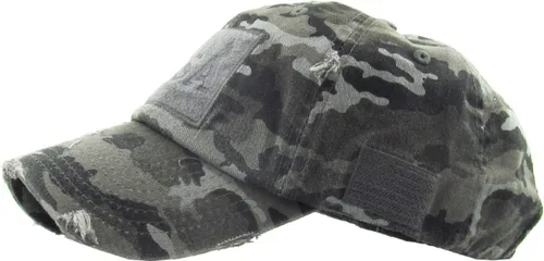 Miniatura 259 de KBETHOS Tactical Operator Collection USA Fishing Mesh Ballcap Flag Patch America Outdoors Trucker Baseball Cap
