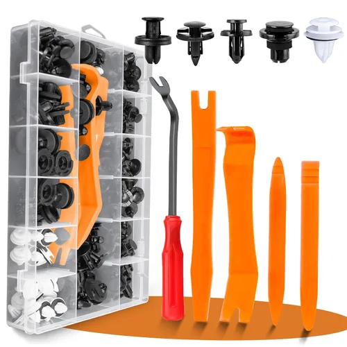 Miniatura 10 de OTUAYAUTO Kit surtido de clips de retención de línea de combustible de 70 piezas, clips de línea de transmisión y refrigerante, 3/8 y 5/16