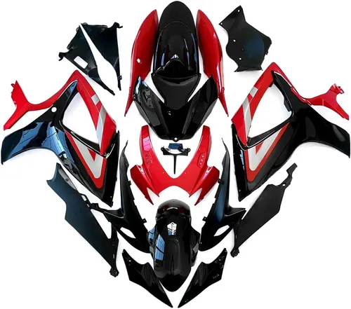 Miniatura 372 de Kit de carenado de inyección azul, negro y blanco para Suzuki GSXR600 GSX750 2006 2007 GSXR 600 GSX-R750 06 07 ABS Carenado de plástico completo