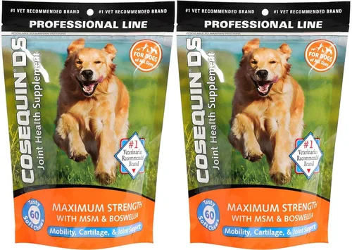 Miniatura 10 de Nutramax Laboratories Cosequin DS Plus MSM Professional Line para perros, 60 masticables suaves