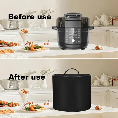 Miniatura 3 de Cubierta antipolvo para olla a presión, fundas para olla de cocción lenta, resistente al agua, para Instant Pot Pro (8 cuartos de galón) 10 en 1/13