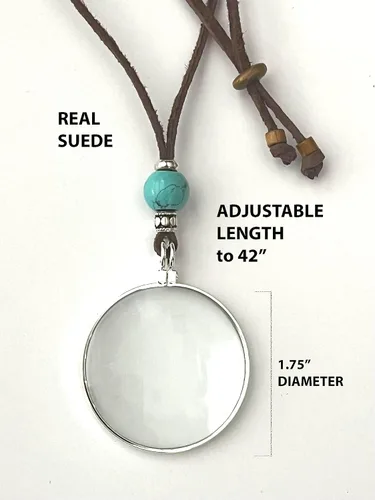 Miniatura 12 de by Wendra Collar con aumento, elementos naturales para aumentar la visión y la energía. ¡Deja tus lentes de lectura en casa! La Loupe