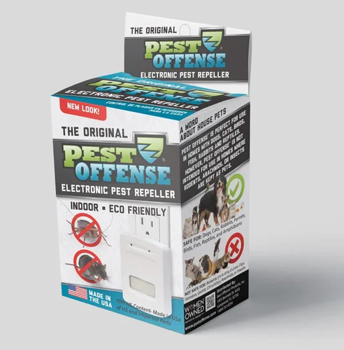 Miniatura 2 de Repelente electrónico de plagas original Pest Offense POBD-I-01