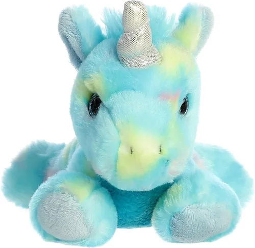 Miniatura 2 de Animal de peluche unicornio brillante de fantasía Blueberry Ripple 16701 de 7 pulgadas de Aurora