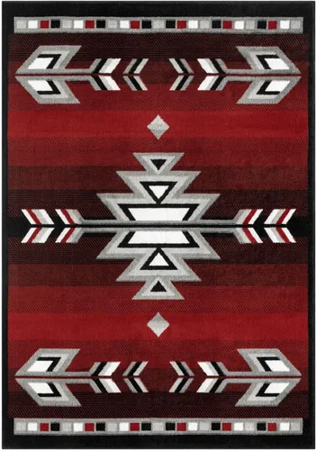 Miniatura 14 de Home Dynamix Premium Sagrada Southwestern - Alfombra de área geométrica beige/verde, 5'2"x7'4