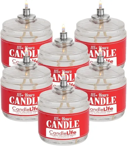 Miniatura 4 de CandleLife velas de emergencia, hasta 115 horas de duración