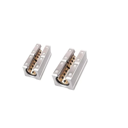 Miniatura 7 de 2 unidades SBR20UU SBR20 UU 20 UU 0.787 in Bloque deslizante de movimiento lineal con funda de cobre de grafito en el interior para riel de guía
