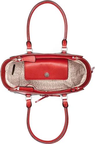 Miniatura 3 de Guess LogoSatchel bolsa Bag bolso & Billetera SETNaturalRojo