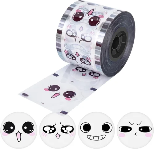 Miniatura 9 de Película de sellado de tazas Película de sellado de tazas de té Película selladora de tazas Boba 3.543-4.134 in 3000 tazas para vasos de plástico