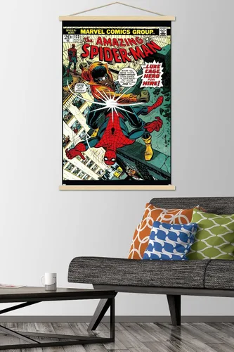 Miniatura 2 de Trends International Marvel Comics Amazing Spider-Man #123 - Póster de pared, 22.37 x 34.00 pulgadas, paquete de impresión premium y colgador