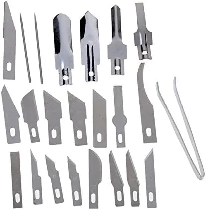 Miniatura 9 de Proskit - Cuchillo multifuncional para carpintería, juego de herramientas para tallar Pd-395a