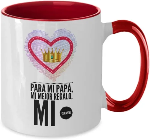 Miniatura 2 de Regalos para papa en su dia Día del padre Regalo para papi, abuelos, día del padre mejor padre Taza regalo Te quiero papa Mejor papá