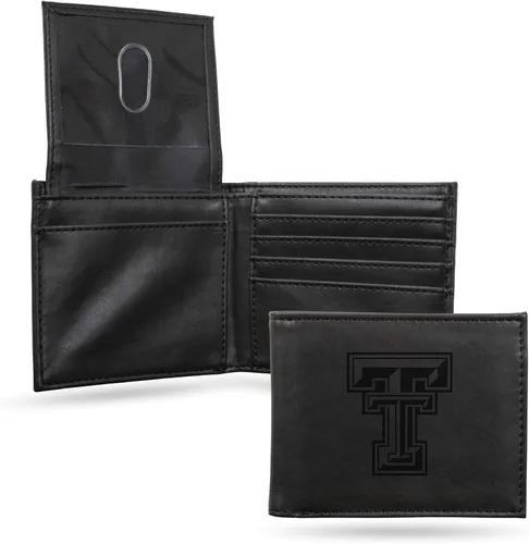 Miniatura 72 de NCAA Rico Industries Cartera Billetera con Grabado Láser Cartera Billetera con Grabado Láser - Diseño Delgado - Gran Regalo