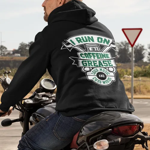 Miniatura 66 de STYLN Sudadera de manga larga con capucha Sudadera divertida con capucha unisex para adultos entusiastas del automóvil, camión, bicicleta, carreras