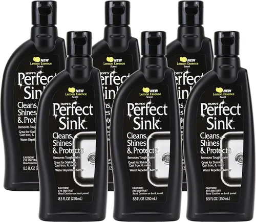Miniatura 11 de HOPE'S Limpiador y Pulidor Perfecto para Fregaderos, Restaurador, Repelente al Agua, Elimina Manchas, Ideal para Acero Inoxidable Cepillado, Hierro