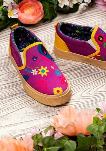 Miniatura 5 de Ground Up Tenis Encanto sin cordones para niña