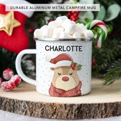 Miniatura 3 de Andaz Press Taza de café personalizada de acero inoxidable de 11 onzas, regalo de broma, oso de acuarela, 1 paquete, ideas personalizadas de taza