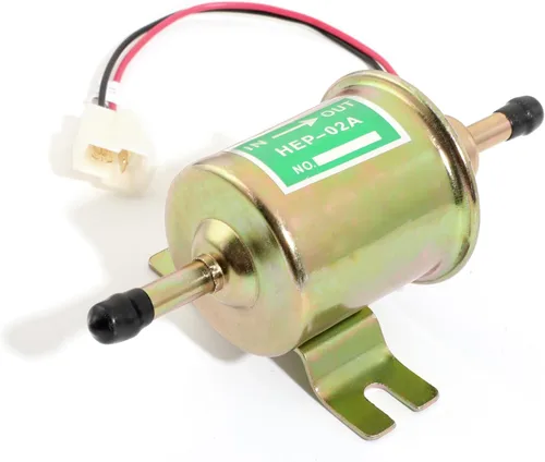 HEP-02A Bomba de combustible eléctrica universal 12V Transferencia de baja presión Bomba de combustible en línea para cortacésped carburador motor