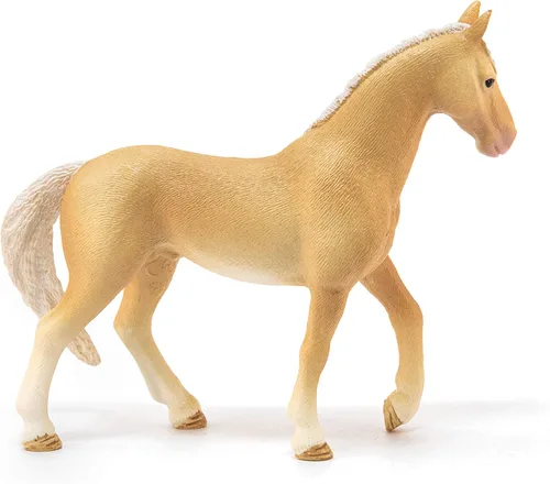 Miniatura 2 de Schleich Horse Club, figurilla de animal, juguetes de caballo para niñas y niños de 5 a 12 años, semental Akhal-Teke, edades 5+