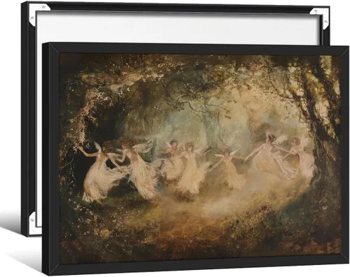 Miniatura 12 de Haitunone Arte de pared de mujer india paquistaní tradicional, póster de pintura floral feminista estilo mogol, impresiones en lienzo para sala