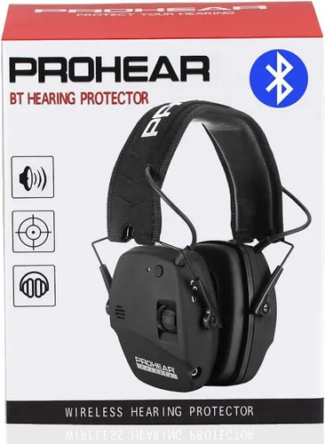 Miniatura 19 de PROHEAR 016 Protección Auditiva Orejeras de Seguridad para Tiro, NRR 26dB Reducción de Ruido Protector Auditivo Pasivo Delgado con Copas Auriculares