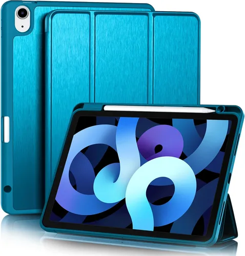 Miniatura 33 de Akkerds Funda compatible con iPad Air de 11 pulgadas de 7ª/6ª generación (M3/M2) 2025/2024, para iPad Air de 5ª/4ª generación de 10.9 pulgadas Rosa