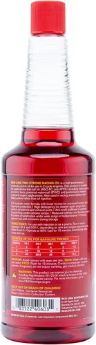 Miniatura 3 de Red Line 40603 Aceite de dos tiempos sintético Racing - 16 onzas