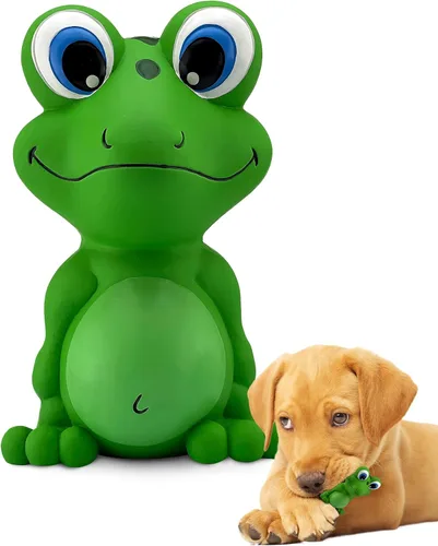 Miniatura 12 de PetSport Naturflex Tiny Tots Gorilla Toy - Durable y duradero, material no tóxico, chirriador interno, juguete de goma para perros, ideal para juego