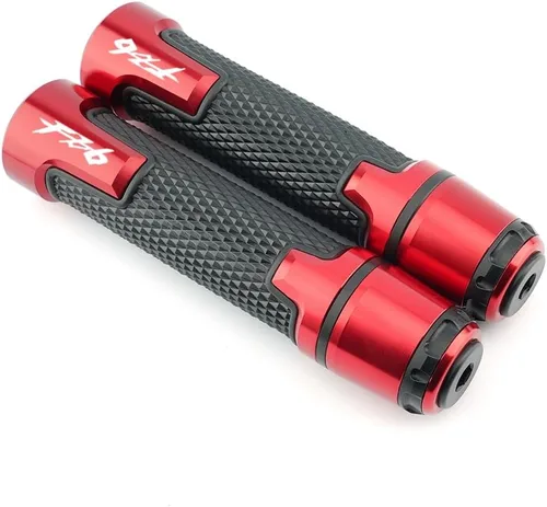 Miniatura 5 de Empuñaduras para Yama & ha FZ6 FZ6R FZ6S FZ6N Fazer FZ 6 R S N 7/8 pulgadas 0.866 in mango de motocicleta agarre agarre mano apretones extremos