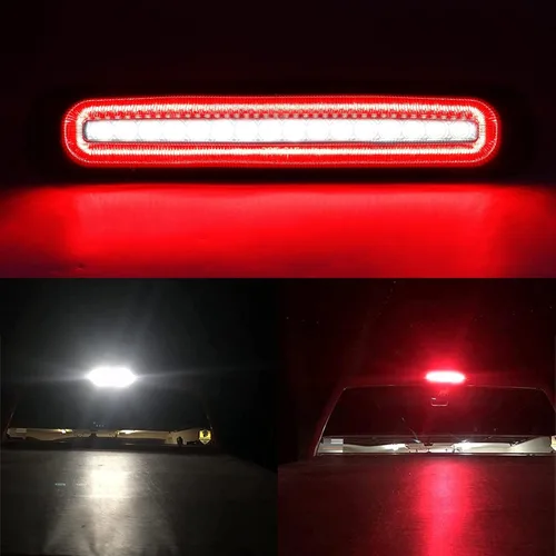 Miniatura 7 de R&F Auto Tercera luz de freno LED ahumada con juntas de espuma de sello de repuesto para Silverado y Sierra 1500/2500/3500 HD Classic (1999-2007)