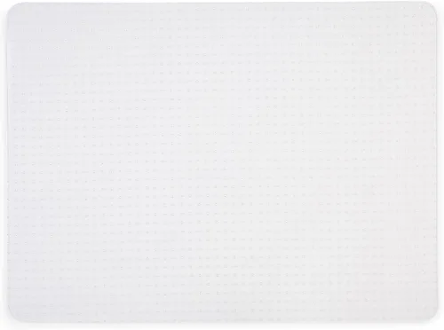 Miniatura 10 de Staples Tapete para silla de oficina, tapetes transparentes, alfombras de pelo mediano, 48 x 36 pulgadas, deslizamiento suave