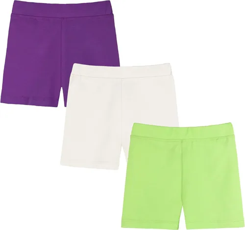 Miniatura 61 de Lilax Pantalones cortos de baile básicos y suaves para niñas para gimnasia o debajo de las faldas