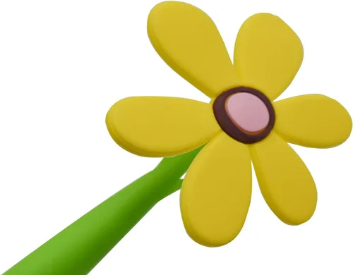 Miniatura 9 de Maydahui Juego de 4 bolígrafos de flores con soporte para macetas en el escritorio, bonito diseño creativo colorido para fiesta de estudiantes, día