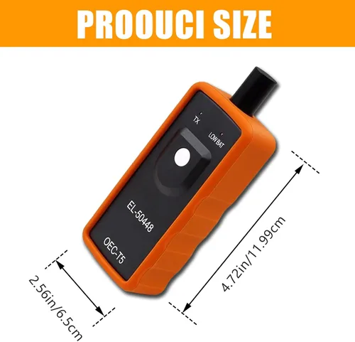 Miniatura 2 de Herramienta de aprendizaje TPMS para sensor de neumáticos GM, EL-50448 herramienta de activación y restablecimiento del sensor automático de presión