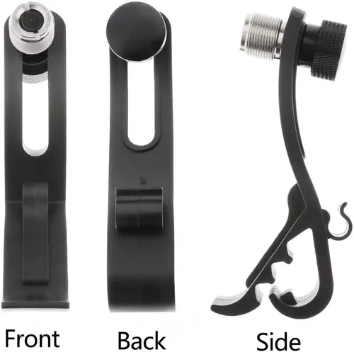 Miniatura 7 de Watris Veiyi - Clips para micrófono de tambor - 4 piezas, abrazaderas de montaje a prueba de golpes