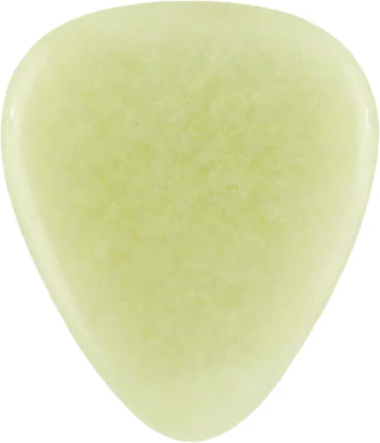 Miniatura 10 de Púa de guitarra o bajo de Obsidiana de Caoba en vidrio volcánico - 3.0 mm de calibre ultra pesado - Forma 351 - Púa exótica artesanal de gema