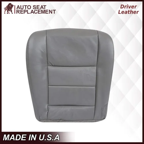 Miniatura 3 de Auto Seat Replacement Fundas de asiento de repuesto para Ford F250 F350 Lariat XL XLT 2003, 2004, 2005, 2006, 2007, color gris pedernal