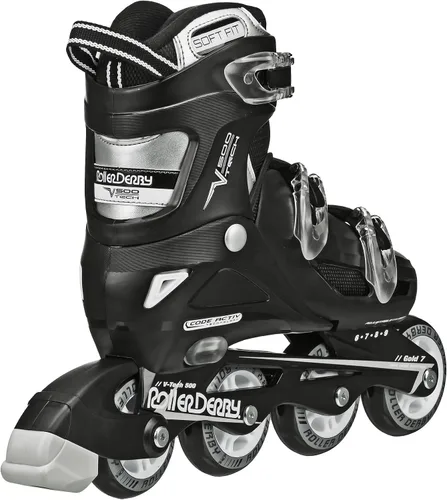 Miniatura 2 de Roller Derby V-Tech 500 Adjustable Performance Inline Skates for Men, Women, Kids, Teens