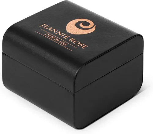 Miniatura 4 de Jeannie Rose "A Dozen Roses Watches Reloj analógico de 1.575in para mujer Morado sobre blanco A01, MoradoBlancoA01, Boost-your-confidence