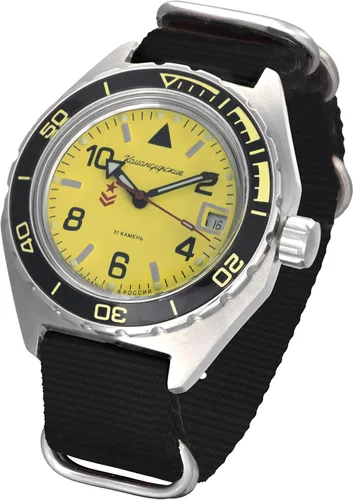 Miniatura 2 de Vostok Komandirskie Reloj de pulsera militar ruso automático para hombre WR 656.2ft # 650855