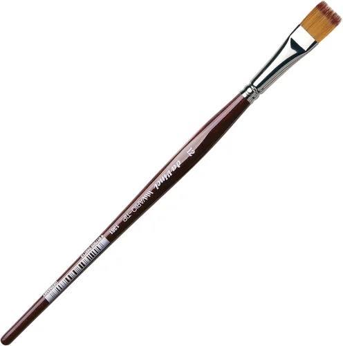 Miniatura 72 de da Vinci Watercolor Series 5580 CosmoTop Spin Pincel de Pintura, Redondo Sintético con Mango Rojo