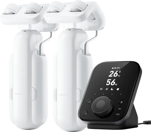 Miniatura 11 de SwitchBot Abridor de Cortinas Automático - Control Remoto Bluetooth Cortina Inteligente con Aplicación/Temporizador, Motor de Alto Rendimiento