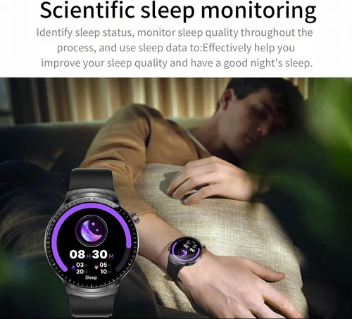 Miniatura 8 de Reloj inteligente con auriculares, pantalla grande HD de 1.85 pulgadas, reloj inteligente 2 en 1, llamada BT, más de 110 modos deportivos
