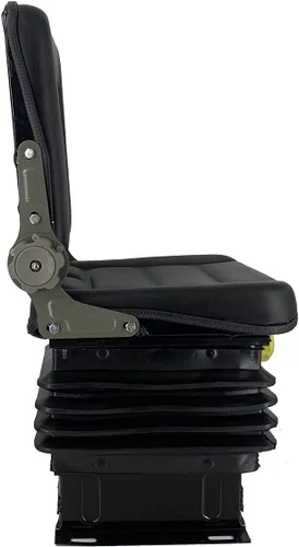 Miniatura 8 de Reemplazo de asiento de suspensión universal ajustable impermeable resistente para tractor, carretilla elevadora, excavadora, cargadora deslizante