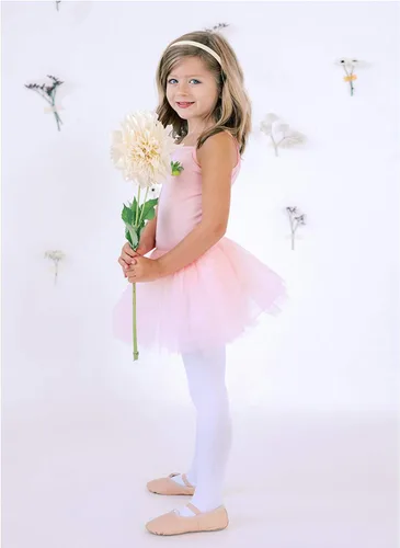 Miniatura 7 de Stelle - Vestido de bailarina para niña, con leotardo, estilo canesú, para gimnasia o ballet (para niñas pequeñas y grandes)