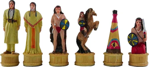 Miniatura 3 de American West Chessmen, Cowboys & Indians
