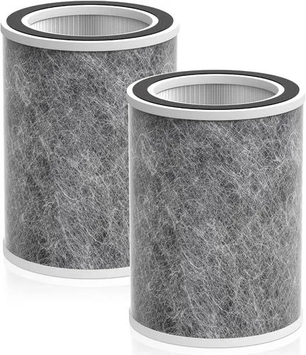 Miniatura 10 de HP071BRN HP072 Filtro de repuesto compatible con purificador de aire Shark NeverChange HP072, HP071BRN, HP070 H13 HEPA y filtro de carbón activado