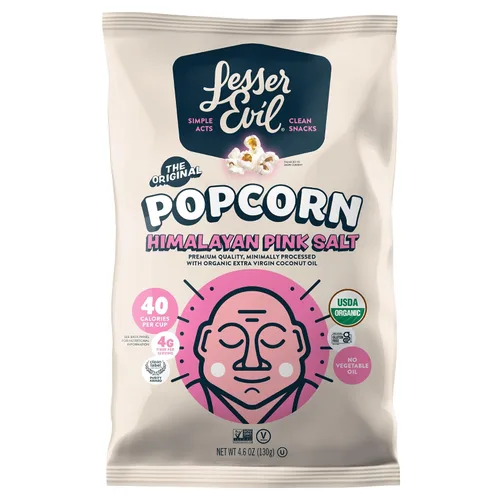 Miniatura 17 de LesserEvil Palomitas de maíz orgánicas "Avocado-licious", exclusivo de Amazon, calidad premium, mínimamente procesado, sin aceite vegetal, 4.6