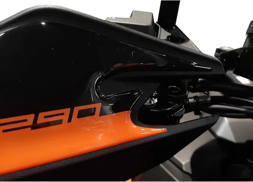 Miniatura 4 de Resin Bike Adhesivos 3D para motocicleta compatibles con KTM 1290 Super Adventure S y R 2021-2025. Protectores de mano(s) contra impactos